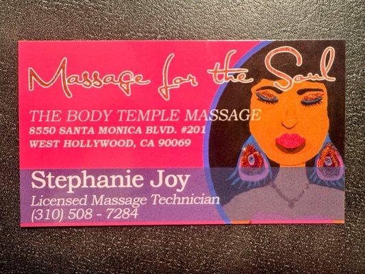 The Body Temple Massage