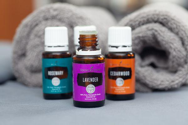 Complementary Aromatherapy in each session.
