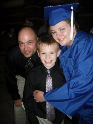 This is our team behind the Business. The Owner, his wife and son.