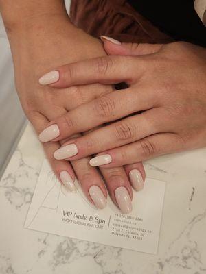 Natural gel color / real nails