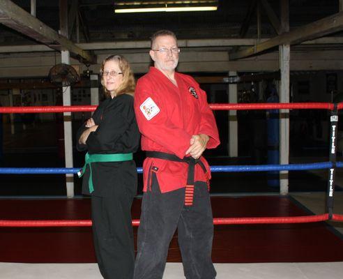 Sensei Scott Harper and his wife Ellen