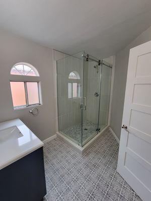 New bathroom remodeling