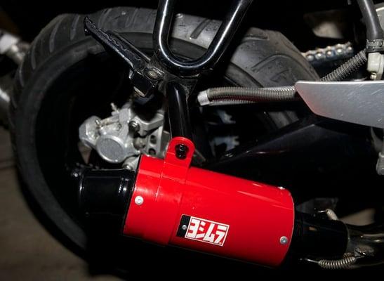 custom Yoshimura pipe