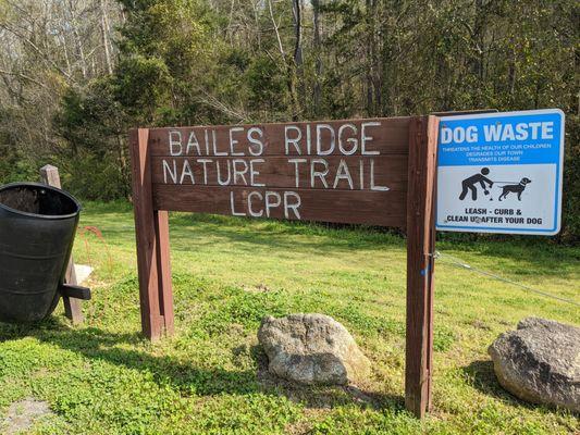 Bailes Ridge Nature Trail