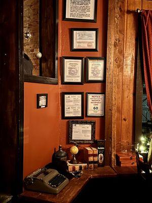 The Bookcase and Barber