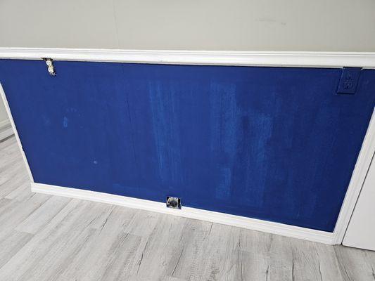 This was considered a complete paint job.