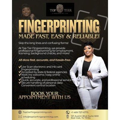 Book your appointment today!