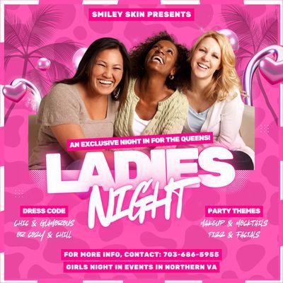 Grab your girls for a fun, hands-on night of skincare, makeup, mocktails, and wellness that makes you glow! Sip, laugh, and pamper yourself!