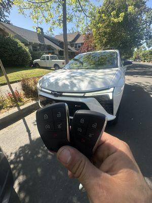 2024 Chevy blazer key duplication.