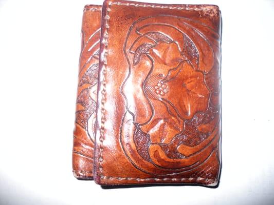 Leather Art Wallet Box