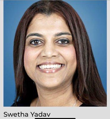 Dr. Swetha Yadav MD