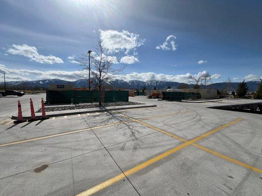 Temporary fencing available