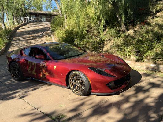 All PPF and Gumball branding professionally applied. Paul made the car stand out.