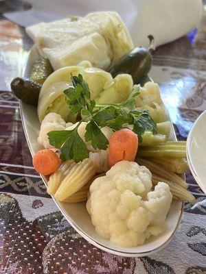 Armenian pickled veggies