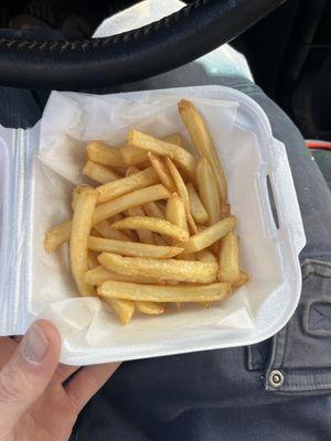 Almost $4 worth of fries. Rip off