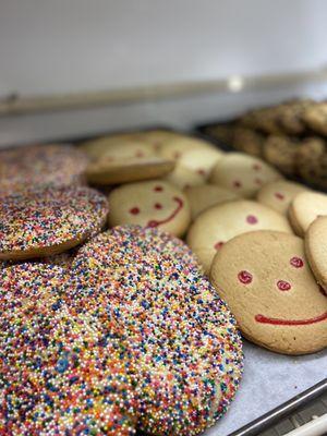 Happy face u sprinkles