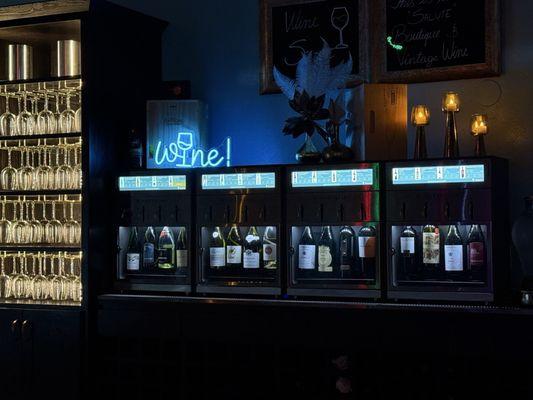 Wine bar which is 'tap to pour'