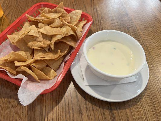 Chips and queso