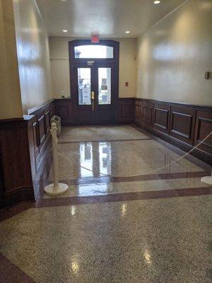 Door inside of the building