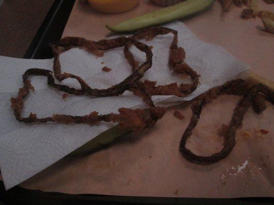 Looks Like Dirty Black Shoe Laces..!!!