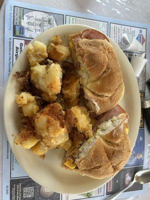 Breakfast sandwich