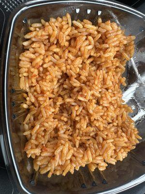 Mildly seasoned and tasty rice.