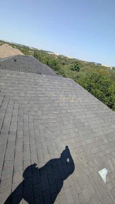 Hail Damaged Roof