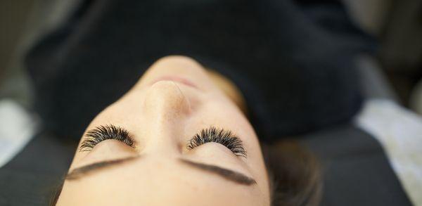 Offering Lash Extensions