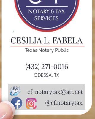CF Notary Public & Tax Services
