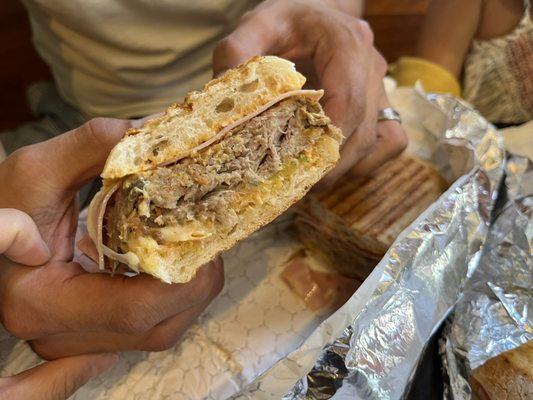 Seriously amazing Cubano. SO memorably delicious.