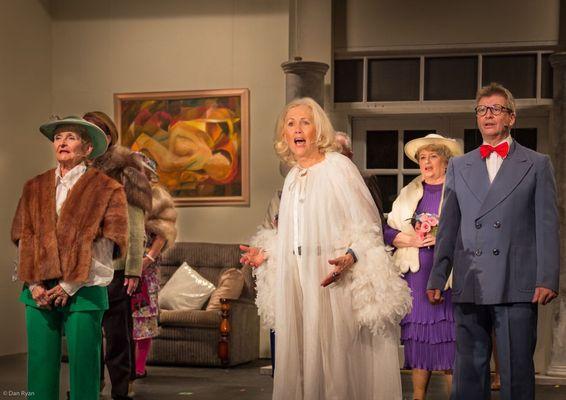 From a Play at the theater