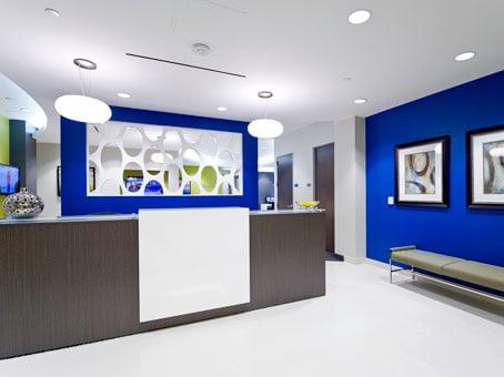 Our reception area in the office