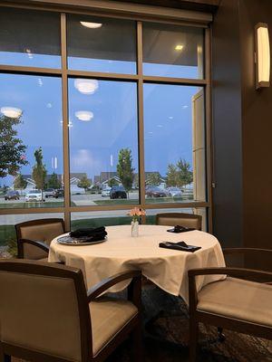 Table setting and view