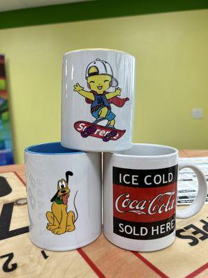 Custom mugs
