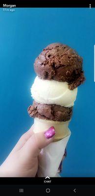 Hand dipped icecream