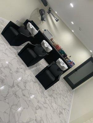 Salon deep clean