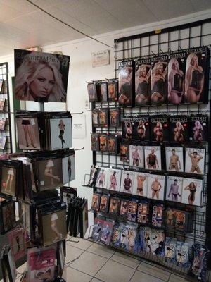 A variety of fantasy clothing stockings