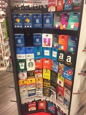 GameStop - great place to buy gift cards