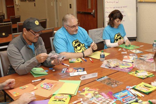 KRD team members at the 2018 Illinois CPA Day of Service, volunteering at Alexian Brothers Women & Children's Hospital/ AMITA