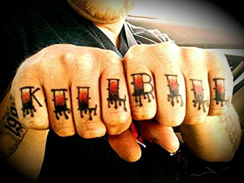 Letter Tattoo by Brett Thompson