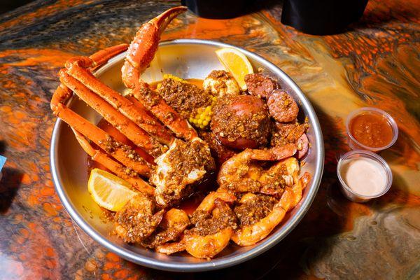 Snow Crab and Shrimp Boil