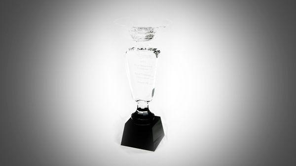Custom crystal award