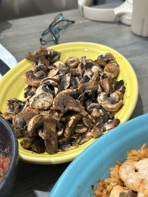 Sautéed mushrooms