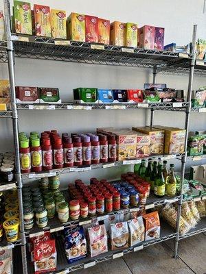 German grocery items