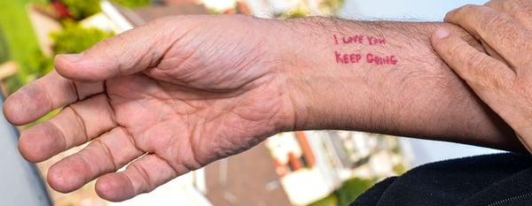 I love you, keep going.