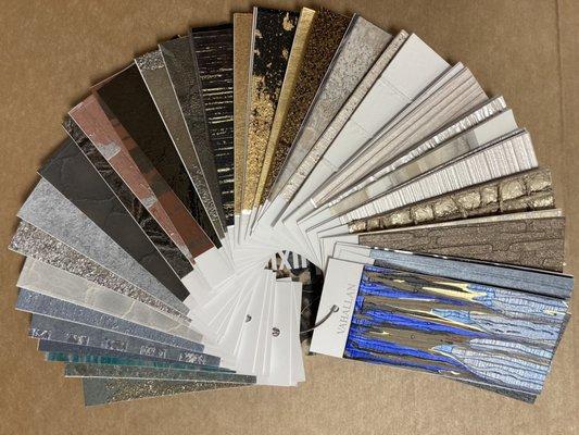 Vahallan Handcrafted Wallcoverings put the WOW factor in your decor.  Official Retailer