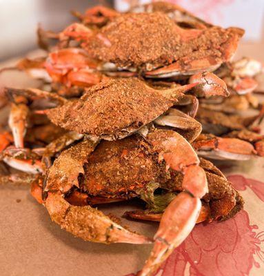 Steamed Crabs