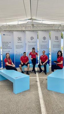 Electric Vehicle Expo for Toyota. Productions-Plus the Talent Agency is the leading company in booking events throughout the United States.