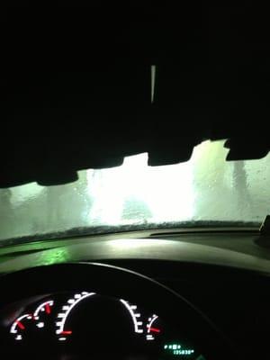 Wipe and rinse cycle