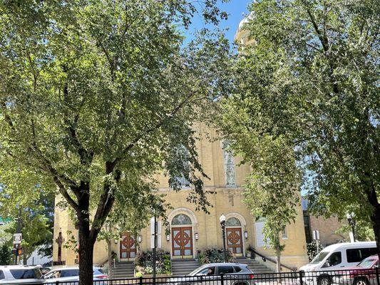 Old St. Pat's, across the street.